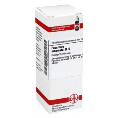 PASSIFLORA INCARNATA D 6 Dilution, 20 ml