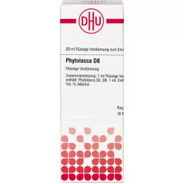 PHYTOLACCA D 8 Dilution, 20 ml