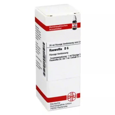 RAUWOLFIA D 6 Dilution, 20 ml