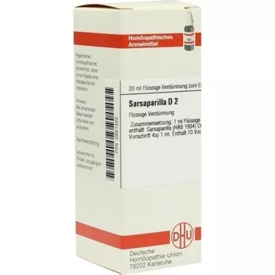 SARSAPARILLA D 2 Dilution, 20 ml