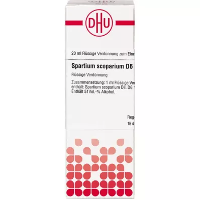 SPARTIUM SCOPARIUM D 6 Dilution, 20 ml