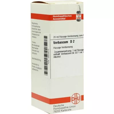 DHU Verbascum D 2 Dilution, 20 ml