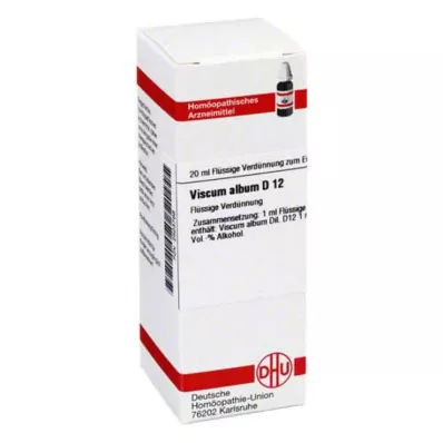 VISCUM ALBUM D 12 Dilution, 20 ml VISCUM ALBUM D 12 Dilution, 20 ml