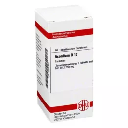 ACONITUM D 12 comprimés, 80 pc