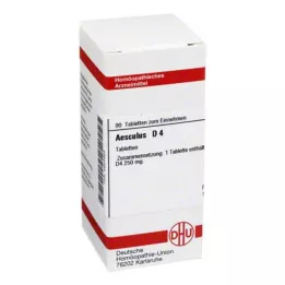 AESCULUS D 4 comprimés, 80 pc