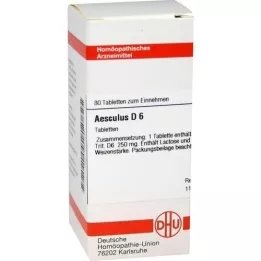 AESCULUS D 6 comprimés, 80 pc