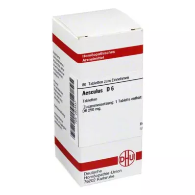 DHU Aesculus D 6 comprimés, 80 pc