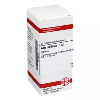APIS MELLIFICA D 12 comprimés, 80 pc