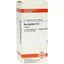 ASA FOETIDA D 12 comprimés, 80 pc