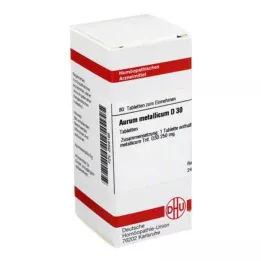 AURUM METALLICUM D 30 comprimés, 80 pc