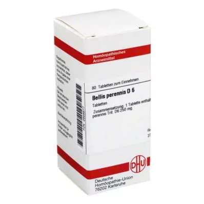 DHU Bellis perennis D 6 comprimés, 80 pc