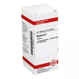 BRYONIA D 2 comprimés, 80 pc