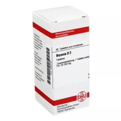 BRYONIA D 2 comprimés, 80 pc