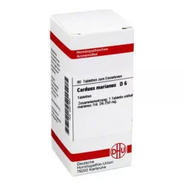 CARDUUS MARIANUS D 6 comprimés, 80 pc