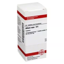 ALLIUM CEPA D 6 comprimés, 80 pc
