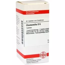 CHAMOMILLA D 6 comprimés, 80 pc