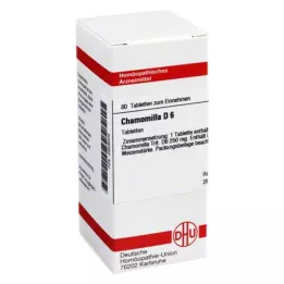 CHAMOMILLA D 6 comprimés, 80 pc