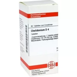 CHELIDONIUM D 4 comprimés, 80 pc