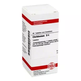 CHELIDONIUM D 4 comprimés, 80 pc
