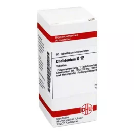 CHELIDONIUM D 12 comprimés, 80 pc