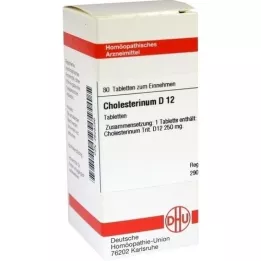 CHOLESTERINUM D 12 comprimés, 80 pc