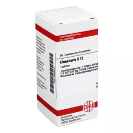 CINNABARIS D 12 comprimés, 80 pc