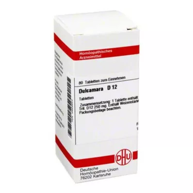 DHU Dulcamara D 12 comprimés, 80 pc DHU Dulcamara D 12 comprimés, 80 pc