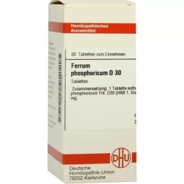 FERRUM PHOSPHORICUM D 30 comprimés, 80 pc