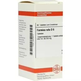 FORMICA RUFA D 6 comprimés, 80 pc