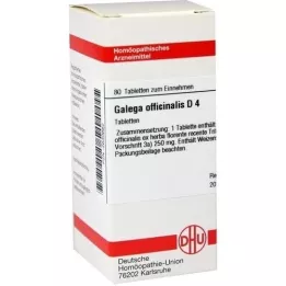 GALEGA officinalis D 4 comprimés, 80 pc