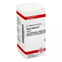 HEPAR SULFURIS D 2 comprimés, 80 pc