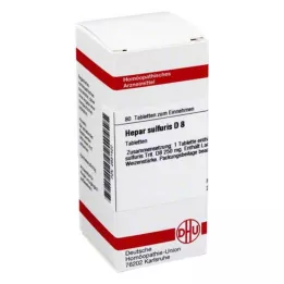 HEPAR SULFURIS D 8 comprimés, 80 pc