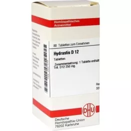 HYDRASTIS D 12 comprimés, 80 pc