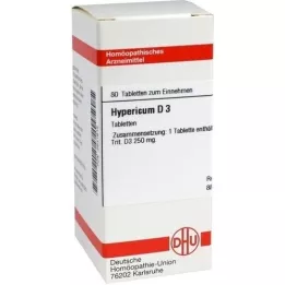 HYPERICUM Comprimés D 3, 80 pc