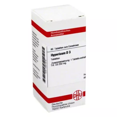 HYPERICUM Comprimés D 3, 80 pc