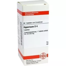 HYPERICUM D 4 comprimés, 80 pc