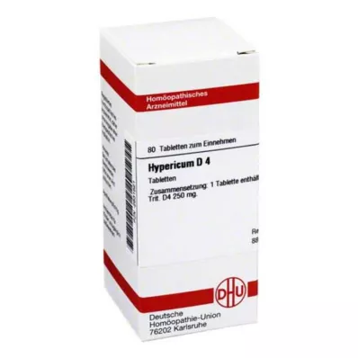 HYPERICUM D 4 comprimés, 80 pc