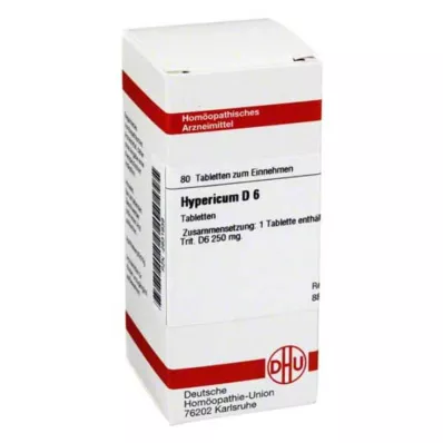 HYPERICUM Comprimés D 6, 80 pc