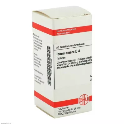 IBERIS AMARA D 4 comprimés, 80 pc