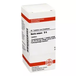 IBERIS AMARA D 6 comprimés, 80 pc