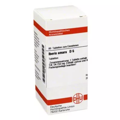 IBERIS AMARA D 6 comprimés, 80 pc