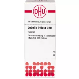 LOBELIA INFLATA D 30 comprimés, 80 pc