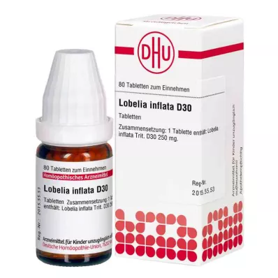 LOBELIA INFLATA D 30 comprimés, 80 pc