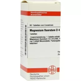 MAGNESIUM FLUORATUM D 4 comprimés, 80 pc