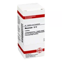 MEZEREUM D 12 comprimés, 80 pc
