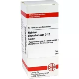 NATRIUM PHOSPHORICUM D 12 comprimés, 80 pc