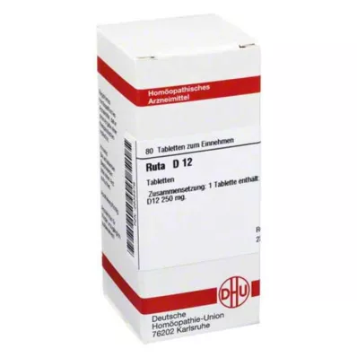 DHU Ruta D 12 comprimés, 80 pc