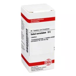 SABAL SERRULATUM D 6 comprimés, 80 pc