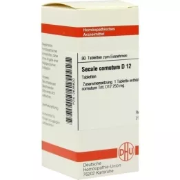 SECALE CORNUTUM D 12 comprimés, 80 pc