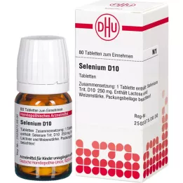 SELENIUM D 10 comprimés, 80 pc